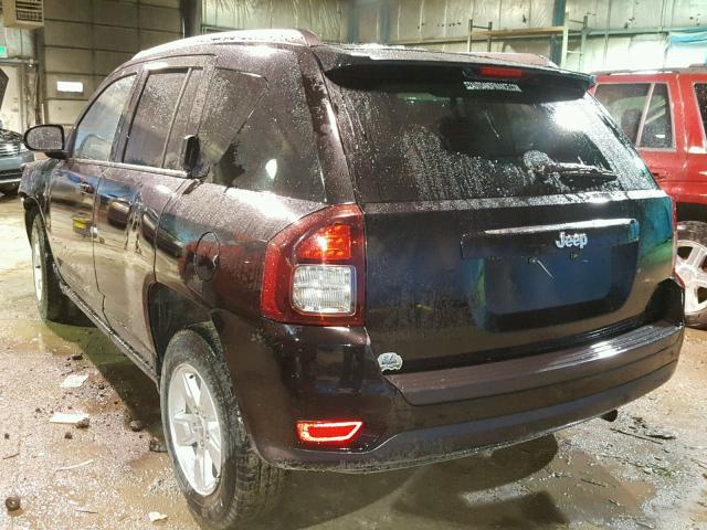 1C4NJCBAXFD273491 - 2015 JEEP COMPASS SP შავი ფოტო 3