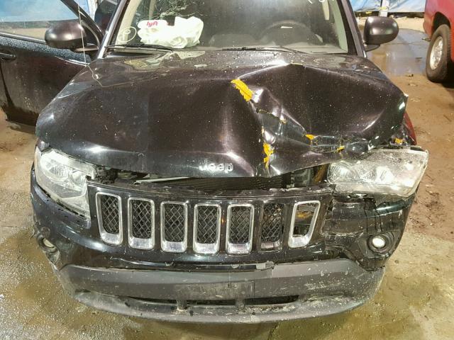 1C4NJCBAXFD273491 - 2015 JEEP COMPASS SP შავი ფოტო 7