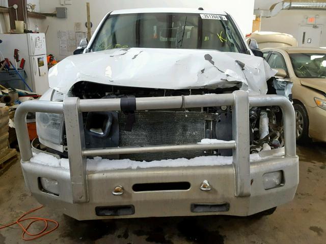 3C63R3ML8EG260035 - 2014 RAM 3500 LARAM WHITE photo 7