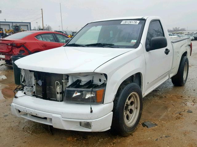 1GCCS14E088134328 - 2008 CHEVROLET COLORADO WHITE photo 2