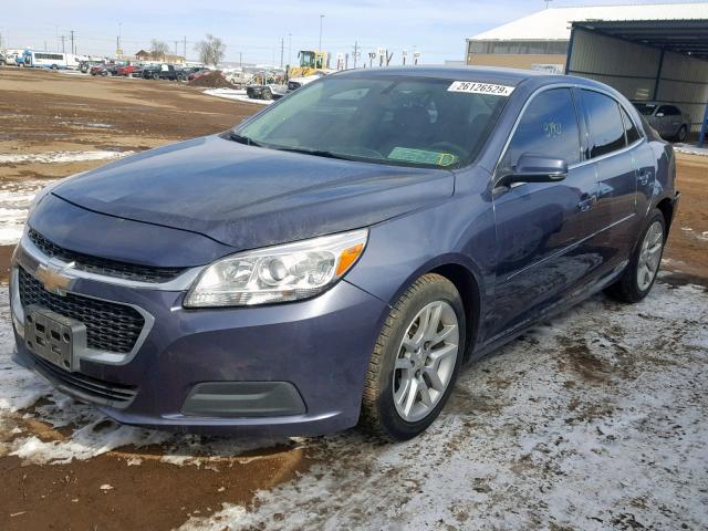 1G11C5SL4EF110501 - 2014 CHEVROLET MALIBU 1LT 蓝色 照片 2