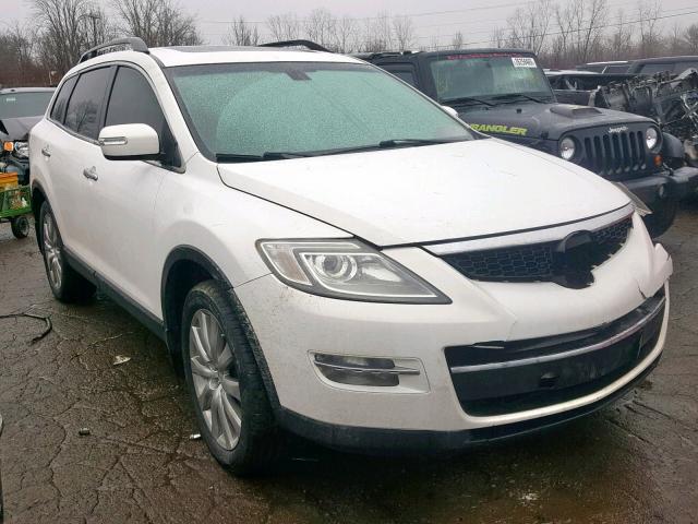 JM3TB38A180161532 - 2008 MAZDA CX-9 WHITE photo 1