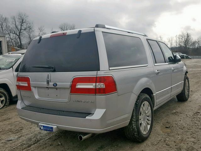 5LMJJ3J51DEL01701 - 2013 LINCOLN NAVIGATOR Күміс фото 4