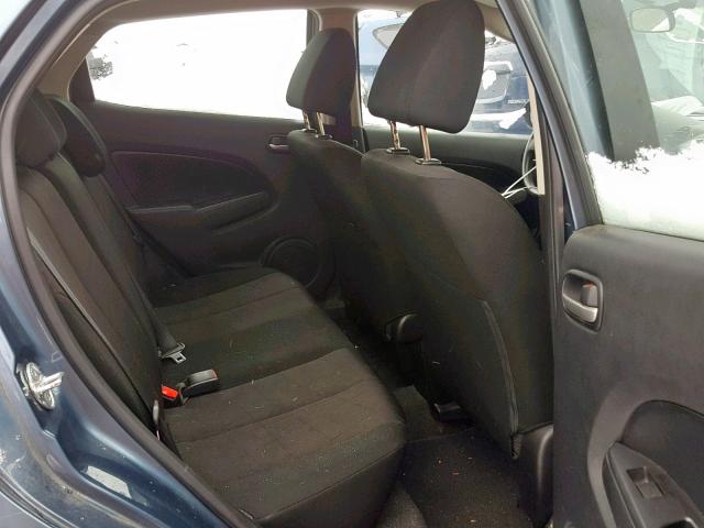 JM1DE1KY1E0187266 - 2014 MAZDA MAZDA2 SPO 蓝色 照片 6