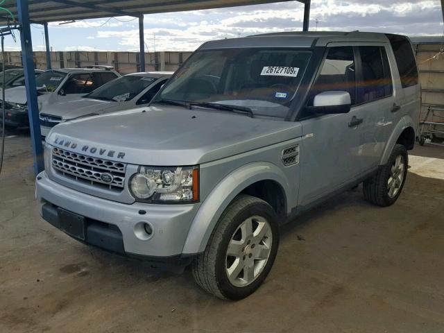 SALAK2D40BA565510 - 2011 LAND ROVER LR4 HSE LU SILVER photo 2