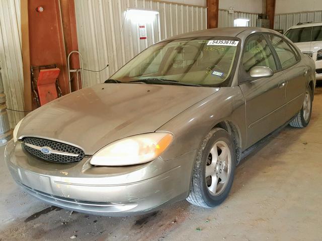 1FAFP55U43G250650 - 2003 FORD TAURUS SES GRAY photo 2