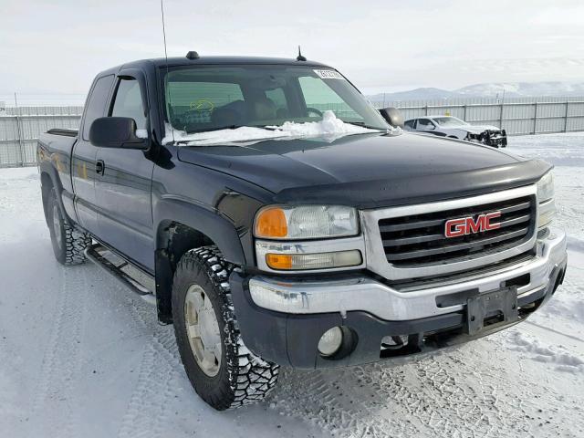 2GTEK19T841284880 - 2004 GMC NEW SIERRA BLACK photo 1