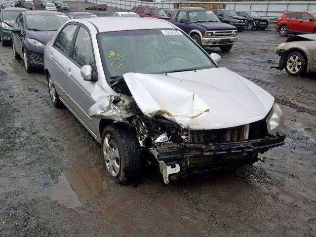 KNAFE222695665178 - 2009 KIA SPECTRA EX SILVER photo 1