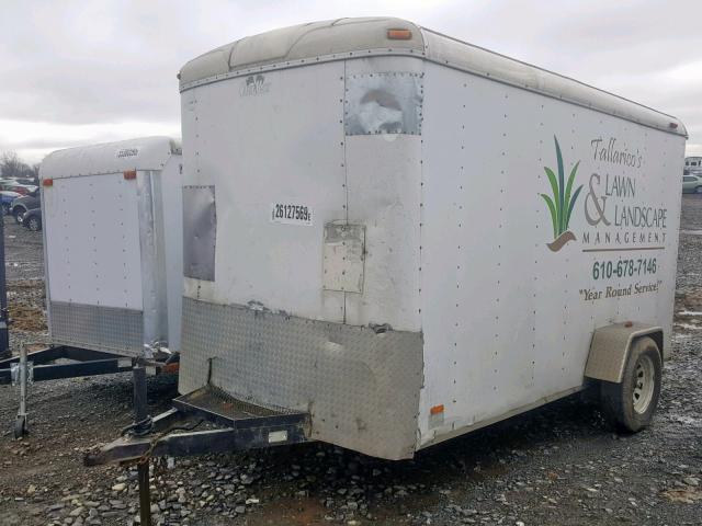 4X4TSE6172N034831 - 2000 CARGO TRAILER WHITE photo 3