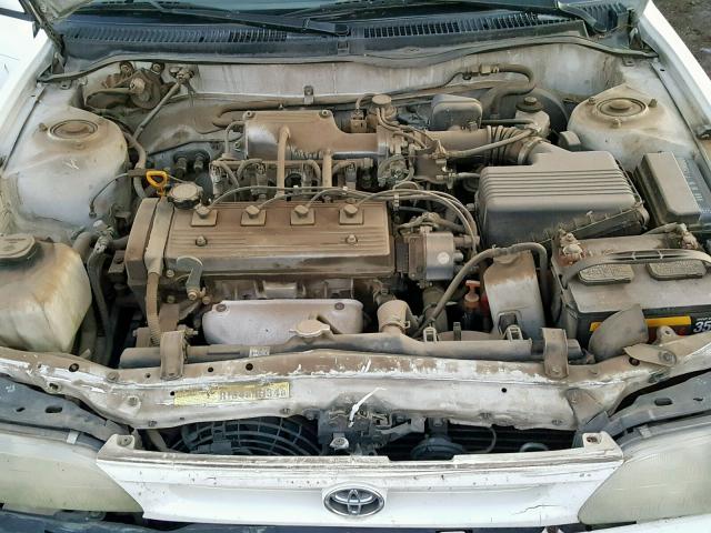 1NXBB02E7TZ497522 - 1996 TOYOTA COROLLA DX WHITE photo 7