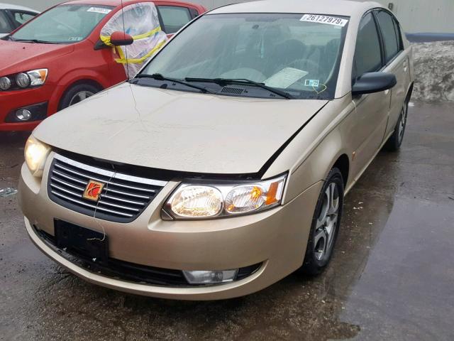 1G8AL52FX5Z147580 - 2005 SATURN ION LEVEL GOLD photo 2