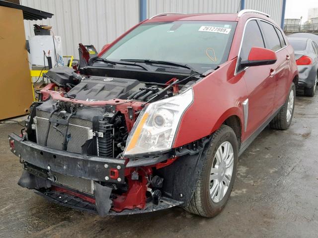 3GYFNBE38ES642115 - 2014 CADILLAC SRX LUXURY RED photo 2