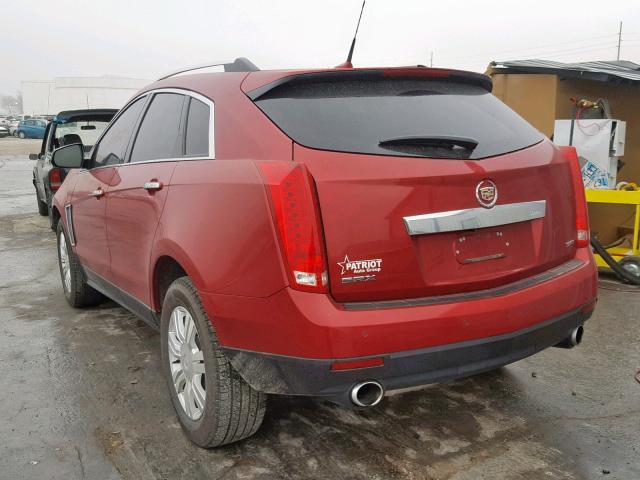 3GYFNBE38ES642115 - 2014 CADILLAC SRX LUXURY RED photo 3