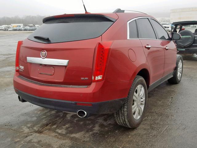 3GYFNBE38ES642115 - 2014 CADILLAC SRX LUXURY RED photo 4