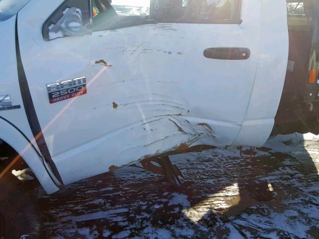 3D7KS26C27G715132 - 2007 DODGE RAM 2500 S Ağ foto 10