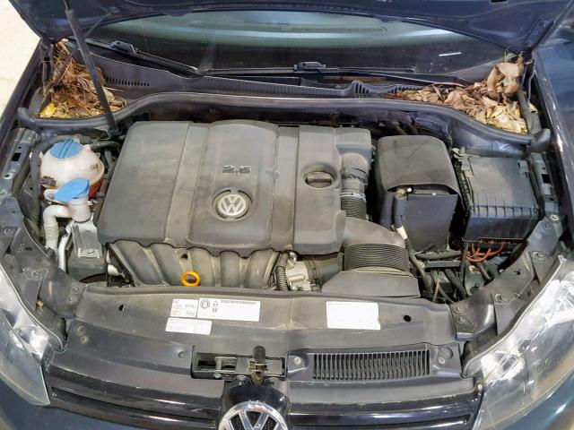 WVWBB7AJ5CW291583 - 2012 VOLKSWAGEN GOLF 蓝色 照片 7