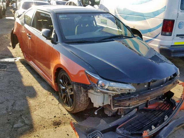 JTKJF5C74FJ008056 - 2015 TOYOTA SCION TC ნარინჯისფერი ფოტო 1