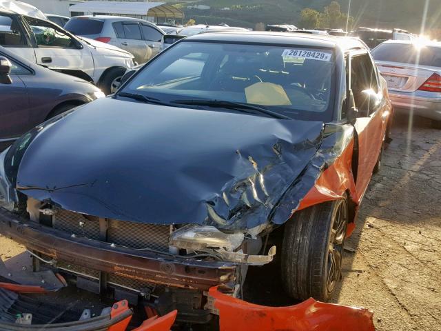 JTKJF5C74FJ008056 - 2015 TOYOTA SCION TC ნარინჯისფერი ფოტო 2