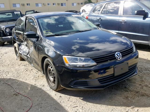 3VW2K7AJ5BM072862 - 2011 VOLKSWAGEN JETTA BASE 黑色 照片 1