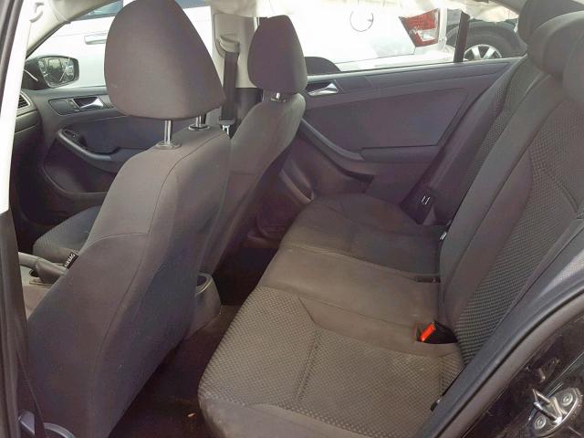 3VW2K7AJ5BM072862 - 2011 VOLKSWAGEN JETTA BASE 黑色 照片 6