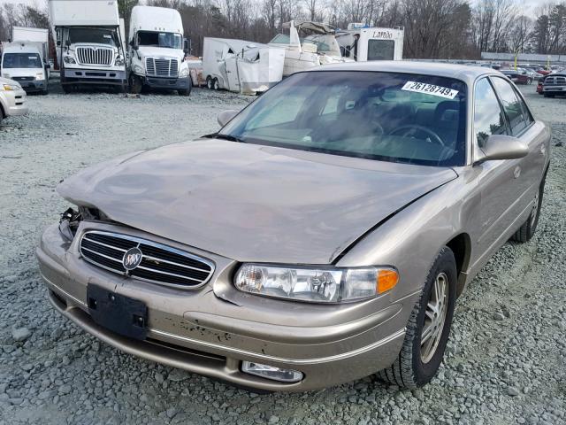 2G4WB55K7Y1268633 - 2000 BUICK REGAL LS BEIGE photo 2