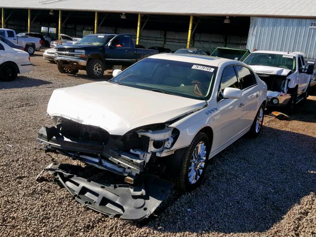 1G4HF57949U126950 - 2009 BUICK LUCERNE SU WHITE photo 2