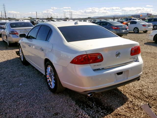 1G4HF57949U126950 - 2009 BUICK LUCERNE SU WHITE photo 3