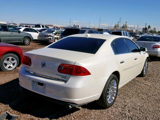 1G4HF57949U126950 - 2009 BUICK LUCERNE SU WHITE photo 4