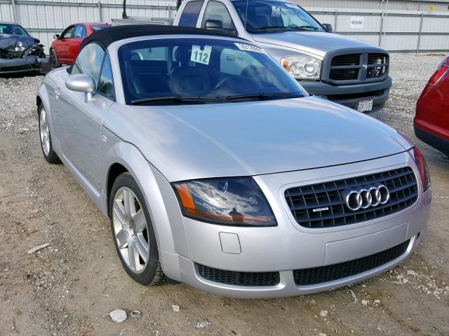 TRUUT28N741002838 - 2004 AUDI TT QUATTRO SILVER photo 1