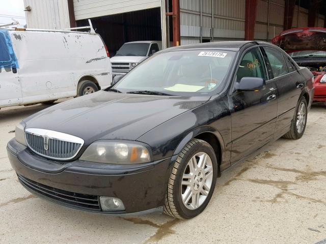 1LNHM87A94Y608459 - 2004 LINCOLN LS BLACK photo 2