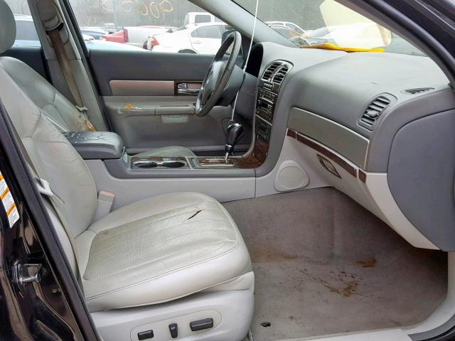 1LNHM87A94Y608459 - 2004 LINCOLN LS BLACK photo 5
