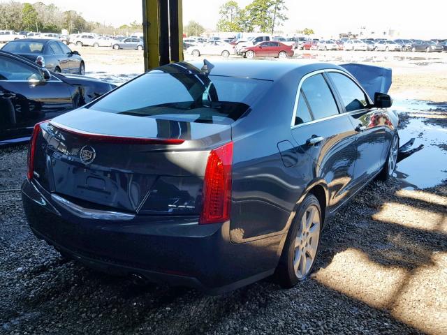 1G6AA5RX7E0106762 - 2014 CADILLAC ATS BLACK photo 4