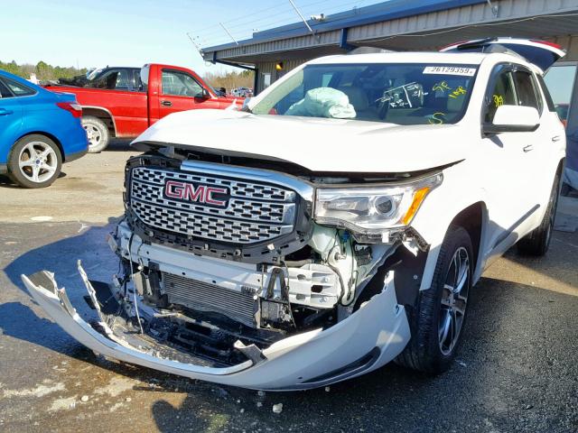 1GKKNPLS9HZ307159 - 2017 GMC ACADIA DEN WHITE photo 2