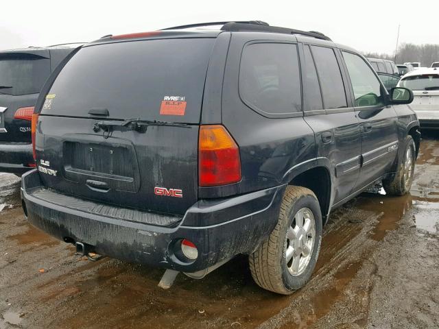 1GKDT13S852190089 - 2005 GMC ENVOY BLACK photo 4