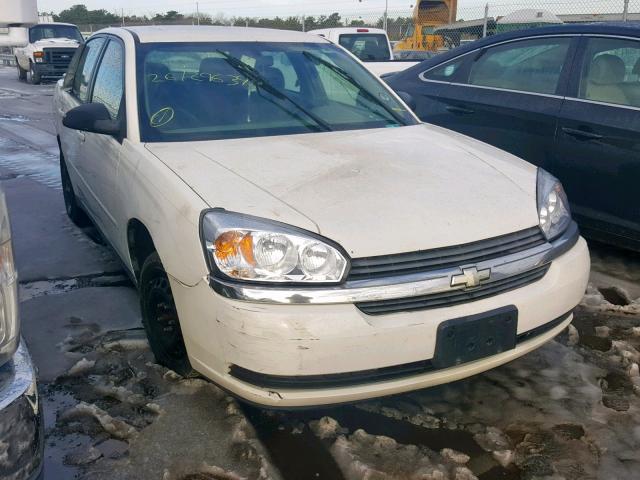 1G1ZT528X5F304223 - 2005 CHEVROLET MALIBU LS თეთრი ფოტო 1