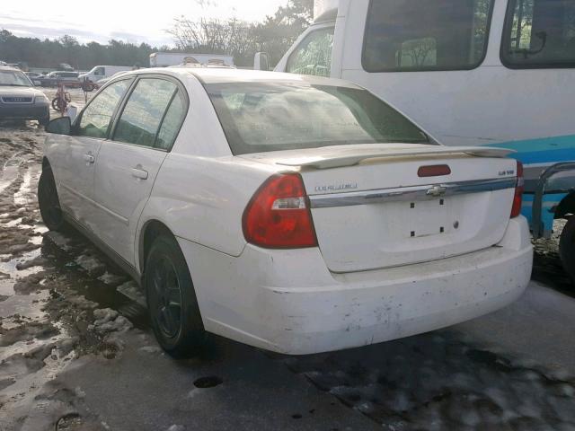 1G1ZT528X5F304223 - 2005 CHEVROLET MALIBU LS თეთრი ფოტო 3