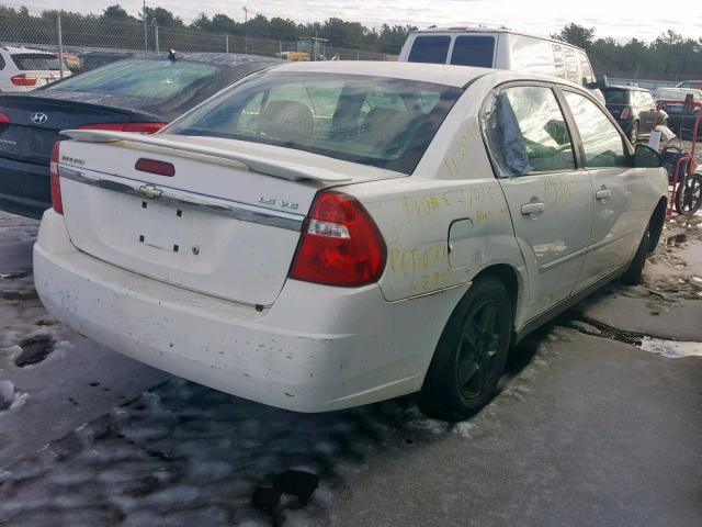 1G1ZT528X5F304223 - 2005 CHEVROLET MALIBU LS თეთრი ფოტო 4