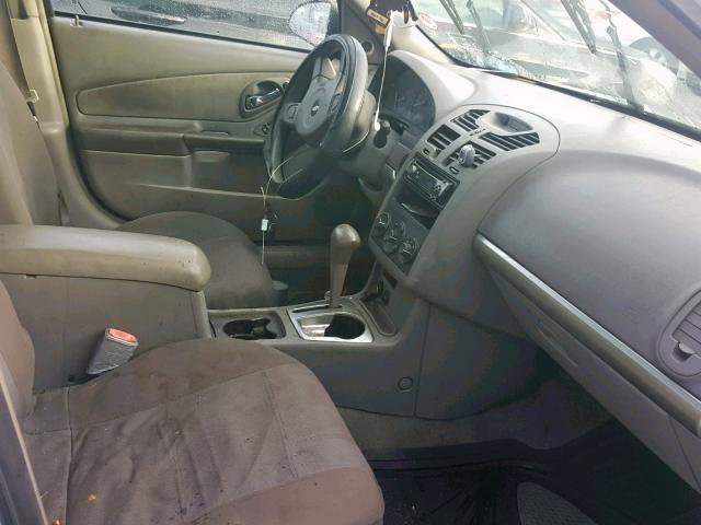 1G1ZT528X5F304223 - 2005 CHEVROLET MALIBU LS თეთრი ფოტო 5