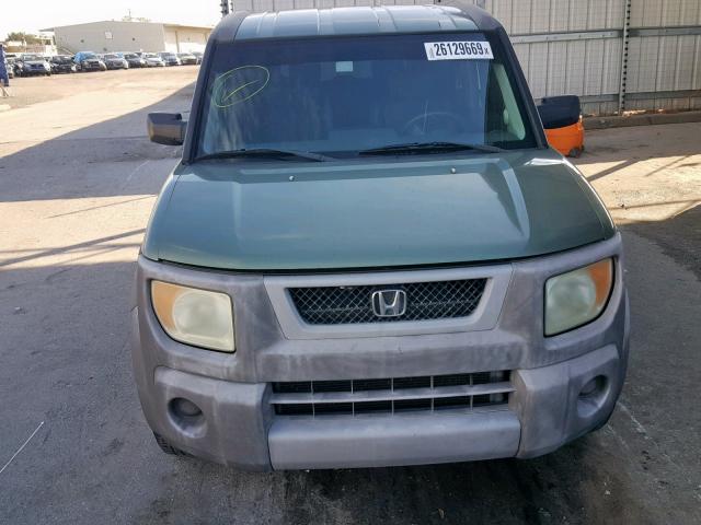 5J6YH28583L031355 - 2003 HONDA ELEMENT EX GREEN photo 9