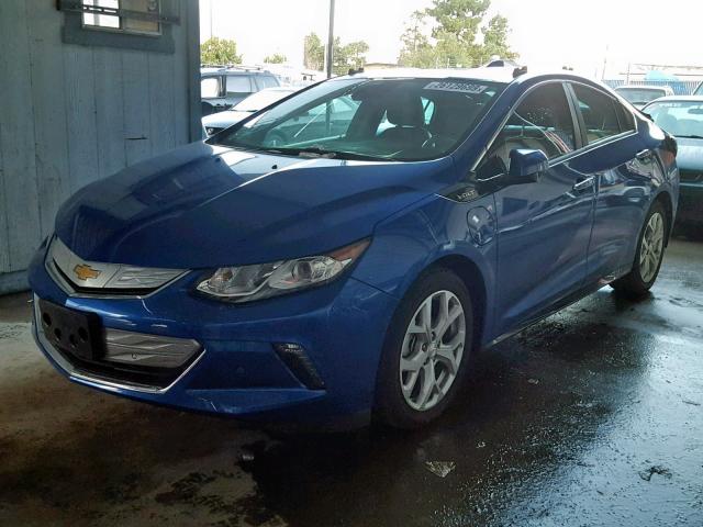 1G1RD6S54HU196755 - 2017 CHEVROLET VOLT PREMI BLUE photo 2