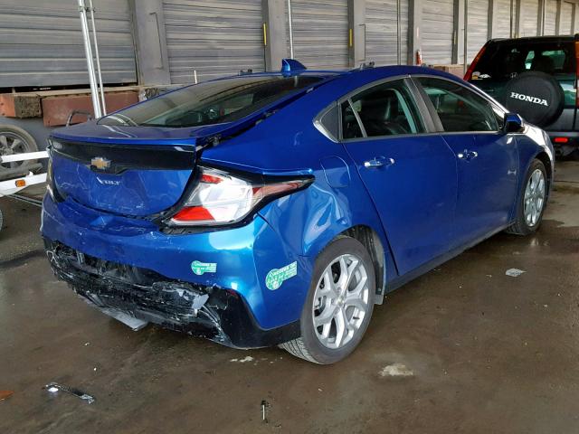 1G1RD6S54HU196755 - 2017 CHEVROLET VOLT PREMI BLUE photo 4