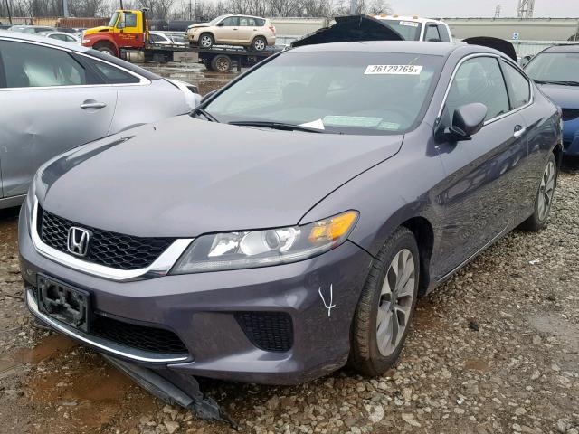 1HGCT1B36EA010374 - 2014 HONDA ACCORD LX- GRAY photo 2