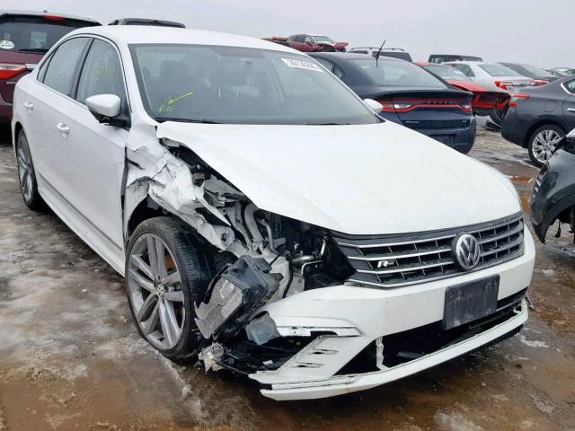 1VWDT7A38HC075353 - 2017 VOLKSWAGEN PASSAT R-L WHITE photo 1