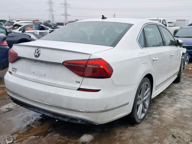 1VWDT7A38HC075353 - 2017 VOLKSWAGEN PASSAT R-L WHITE photo 4
