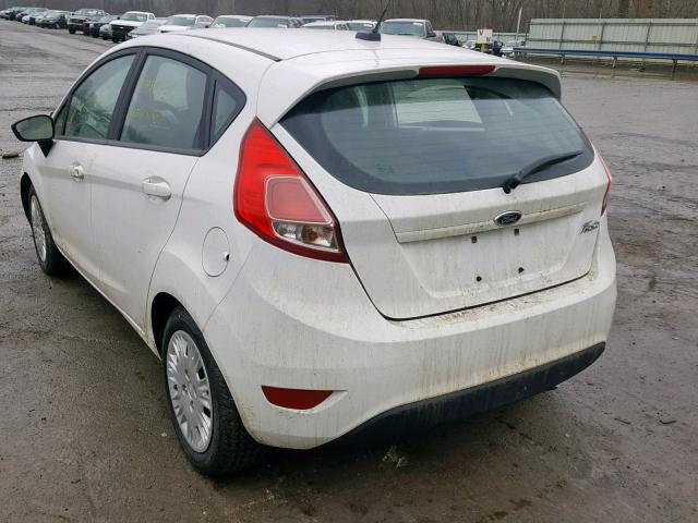 3FADP4TJ8FM207756 - 2015 FORD FIESTA S WHITE photo 3