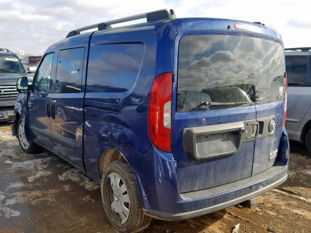 ZFBERFBT0F6A45473 - 2015 RAM PROMASTER 蓝色 照片 3