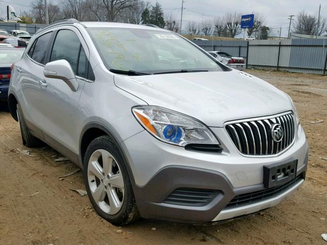 KL4CJASB6FB178808 - 2015 BUICK ENCORE SILVER photo 1