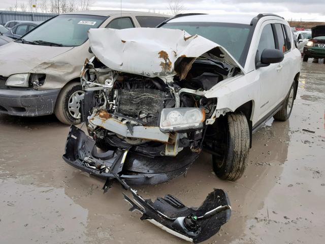 1J4NF4FB8BD193413 - 2011 JEEP COMPASS WHITE photo 2