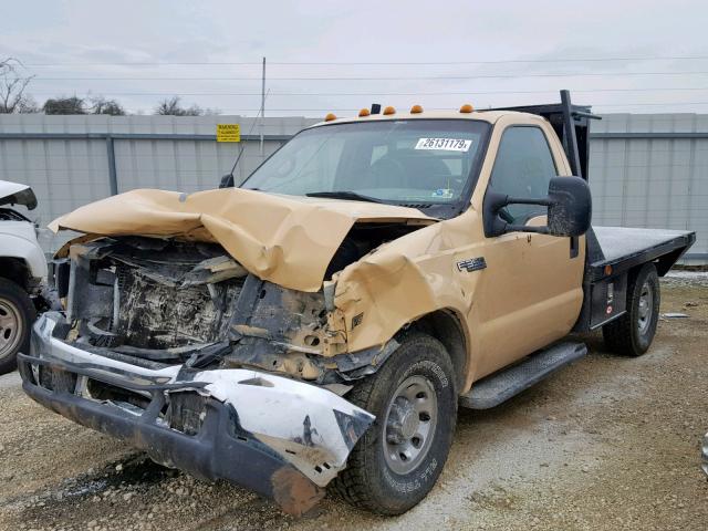 1FDSF34F4XEB00604 - 1999 FORD F350 SRW S TAN photo 2