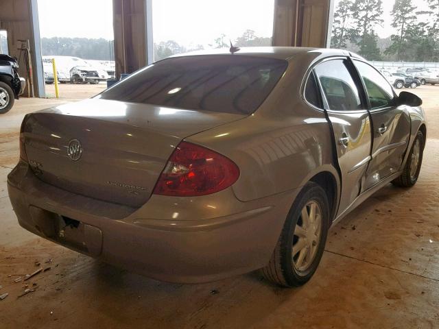 2G4WD582161182107 - 2006 BUICK LACROSSE C GOLD photo 4